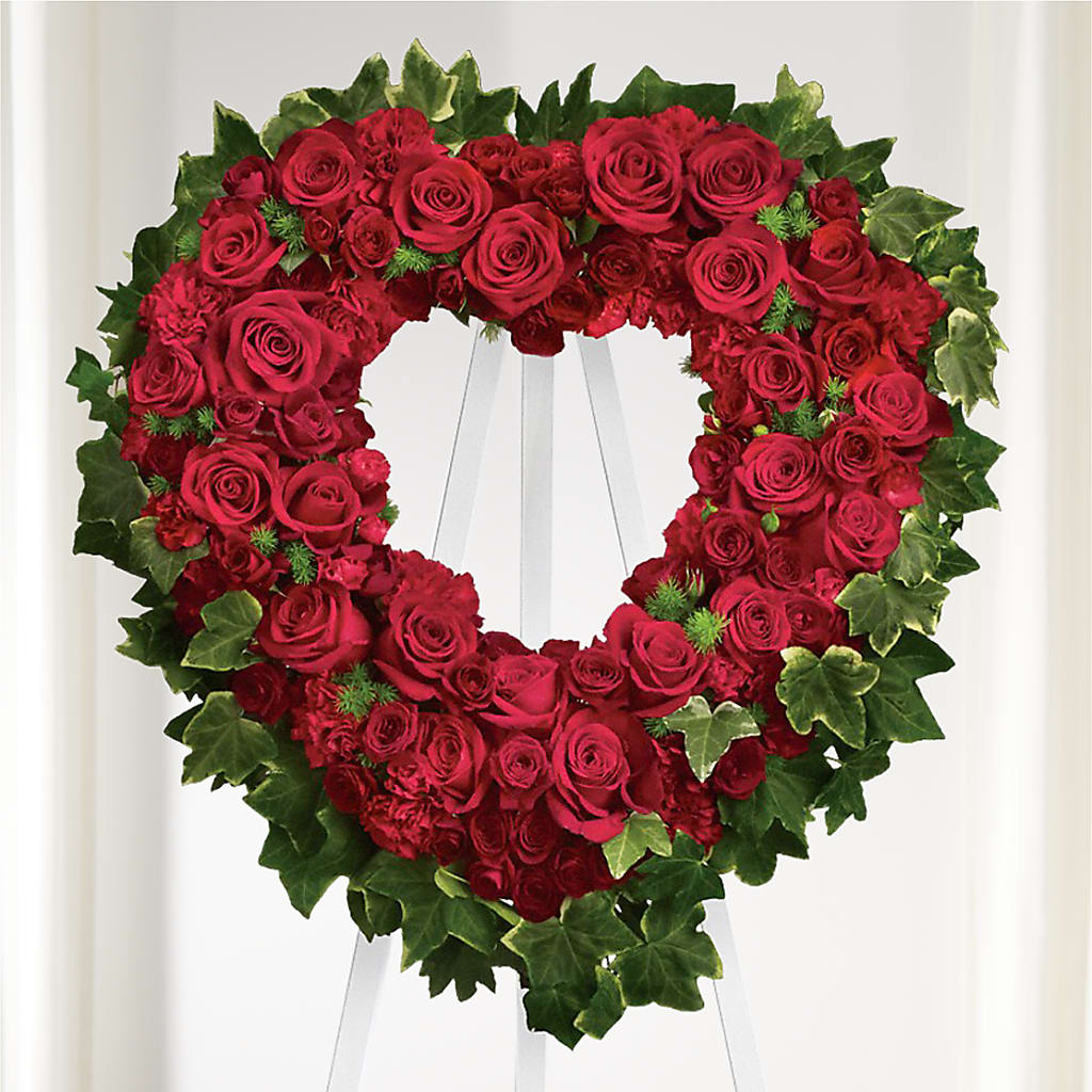 Wholehearted Standing Spray – Blooming Designs By Michelle, Oakdale MN