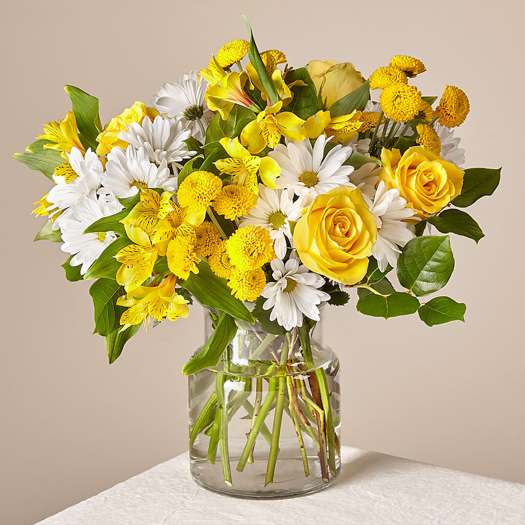 Sunny Sentiments Bouquet – Blooming Designs By Michelle, Oakdale MN