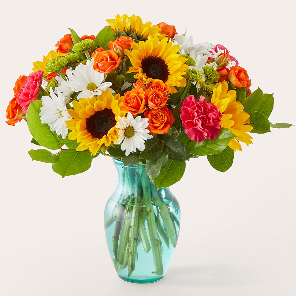Sun-drenched Blooms Bouquet – Blooming Designs By Michelle, Oakdale MN