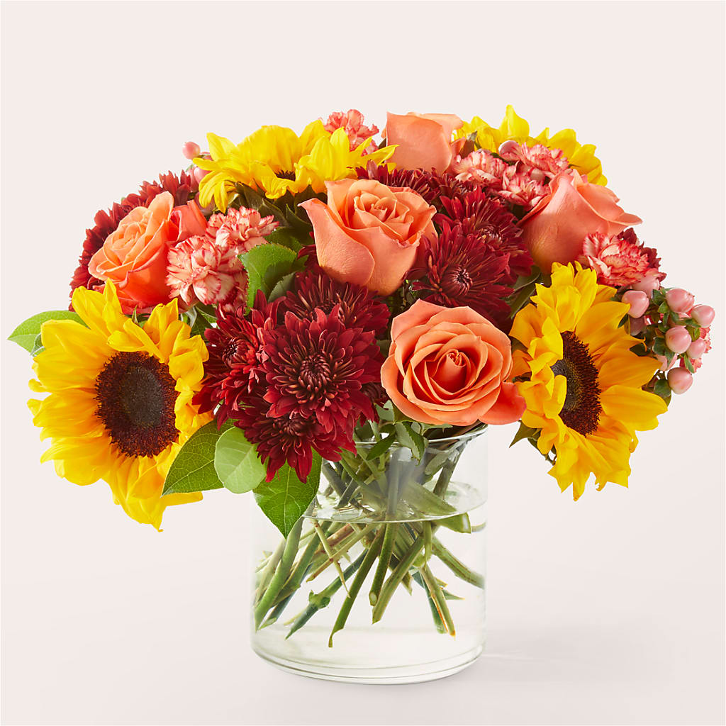 September Sunset Bouquet – Blooming Designs By Michelle, Oakdale MN