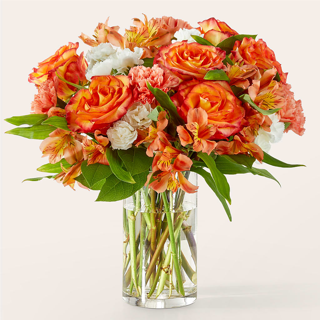 Apricot Glow Bouquet – Blooming Designs By Michelle, Oakdale MN