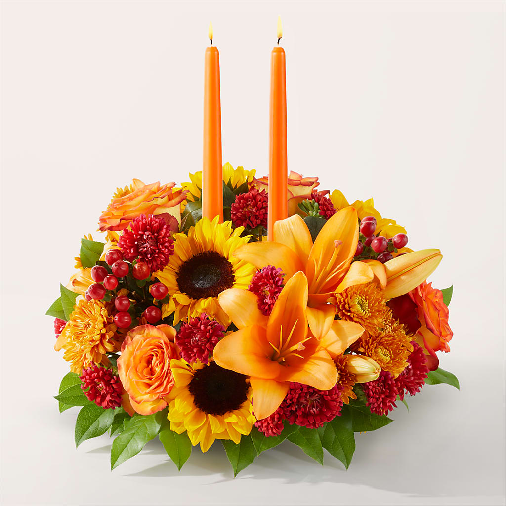 Grateful Centerpiece – Blooming Designs By Michelle, Oakdale MN