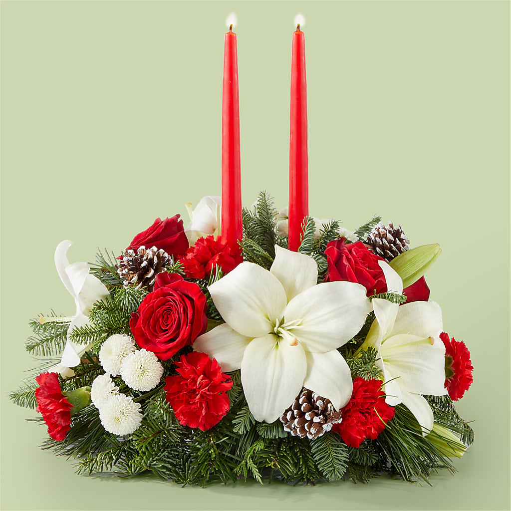 Seasonal Festivities Centerpiece – Blooming Designs By Michelle, Oakdale MN