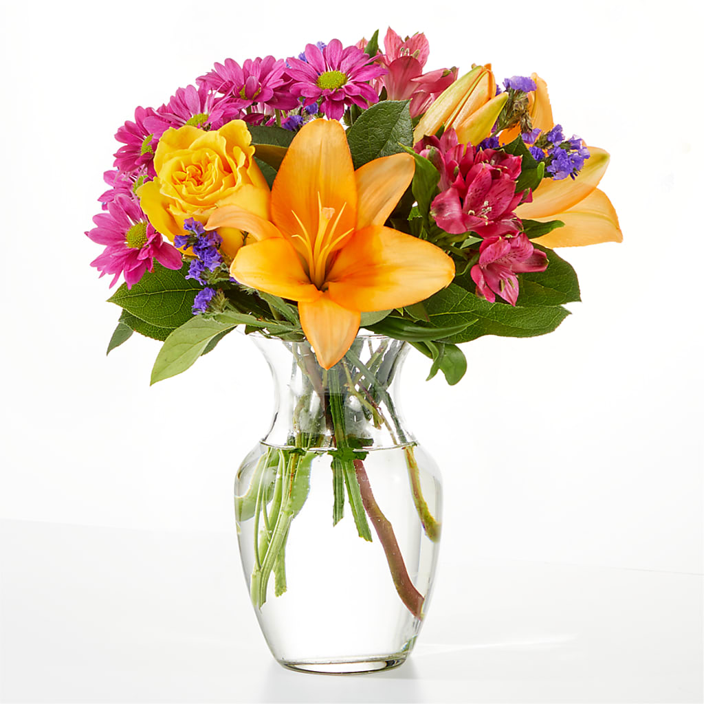 Colorful Visions Bouquet – Blooming Designs By Michelle, Oakdale MN