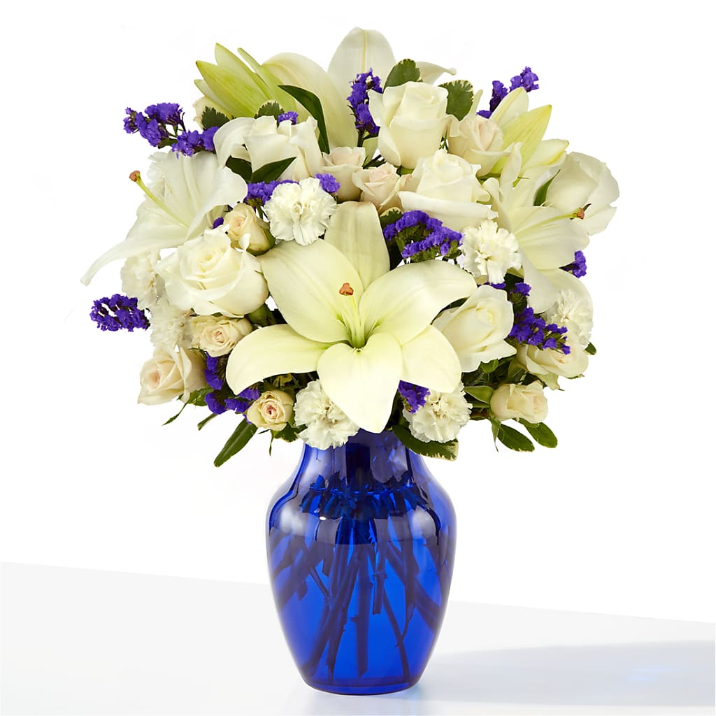 Sapphire Rush Bouquet – Blooming Designs By Michelle, Oakdale MN