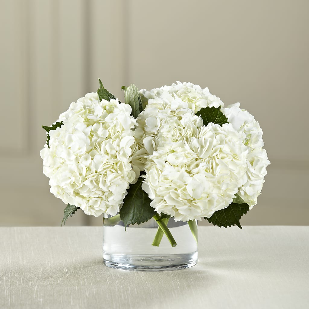 White Hydrangea Bouquet – Blooming Designs By Michelle, Oakdale MN