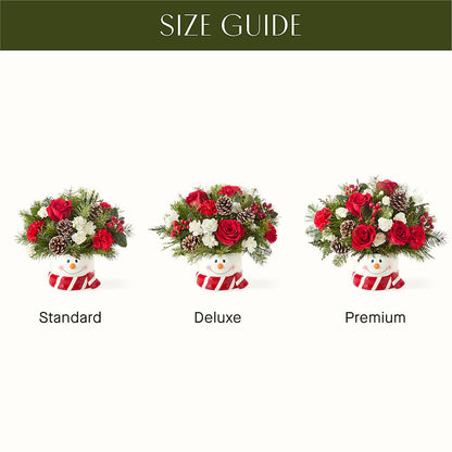 Jolly Snowman Bouquet –  Blooming Designs By Michelle, Oakdale MN