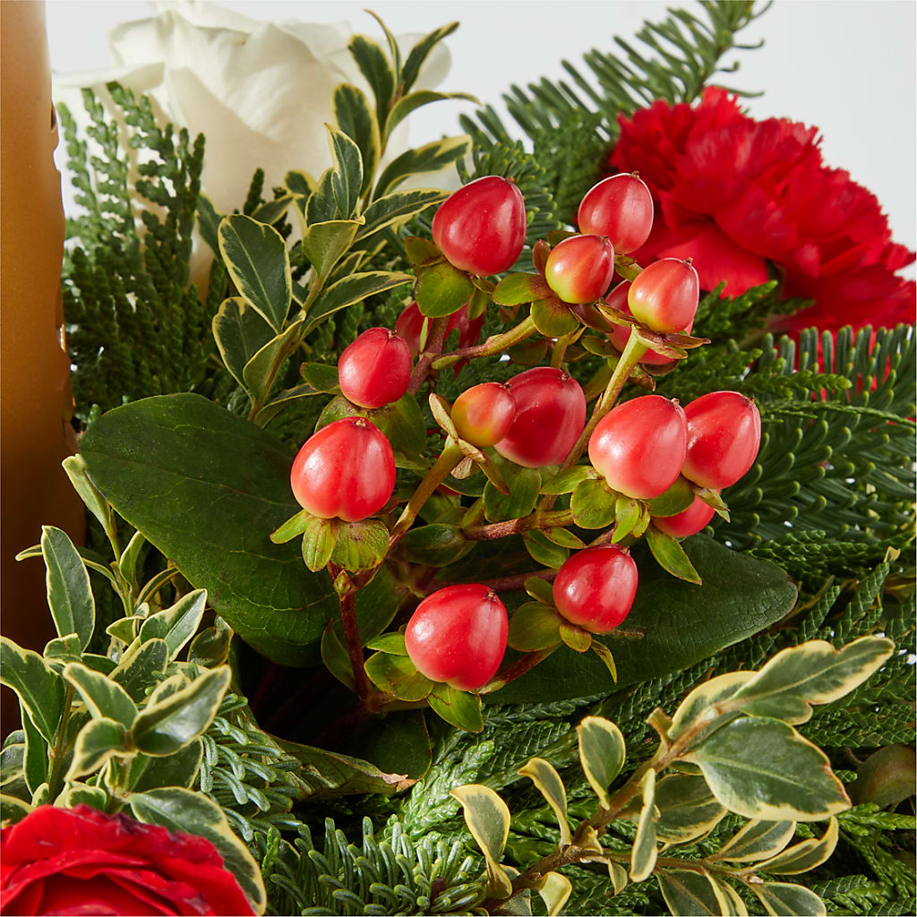 December Dreams Centerpiece –  Blooming Designs By Michelle, Oakdale MN