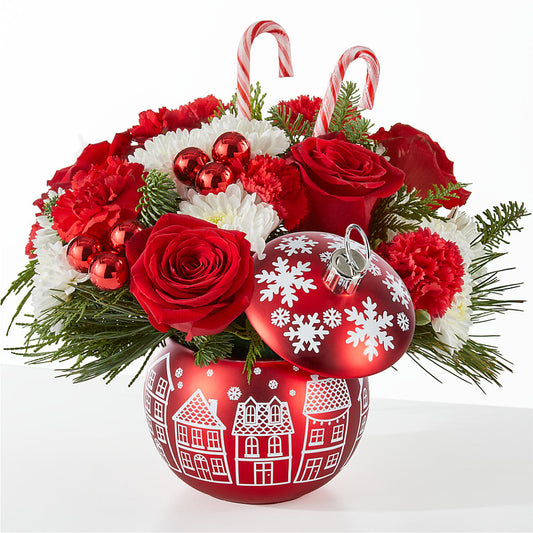 Cheer in the Air Ornament –  Blooming Designs By Michelle, Oakdale MN