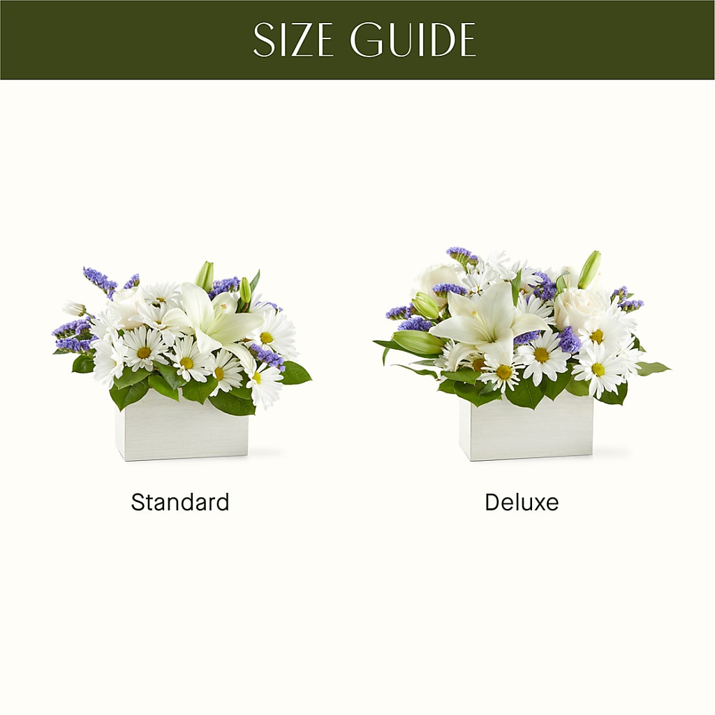 Beyond Blue Box Bouquet –  Blooming Designs By Michelle, Oakdale MN