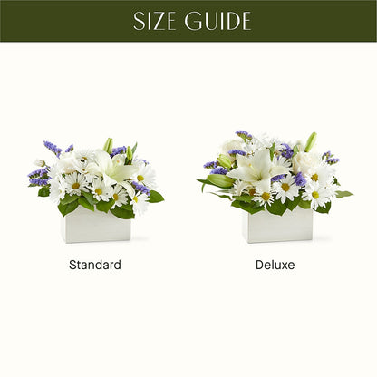 Beyond Blue Box Bouquet –  Blooming Designs By Michelle, Oakdale MN
