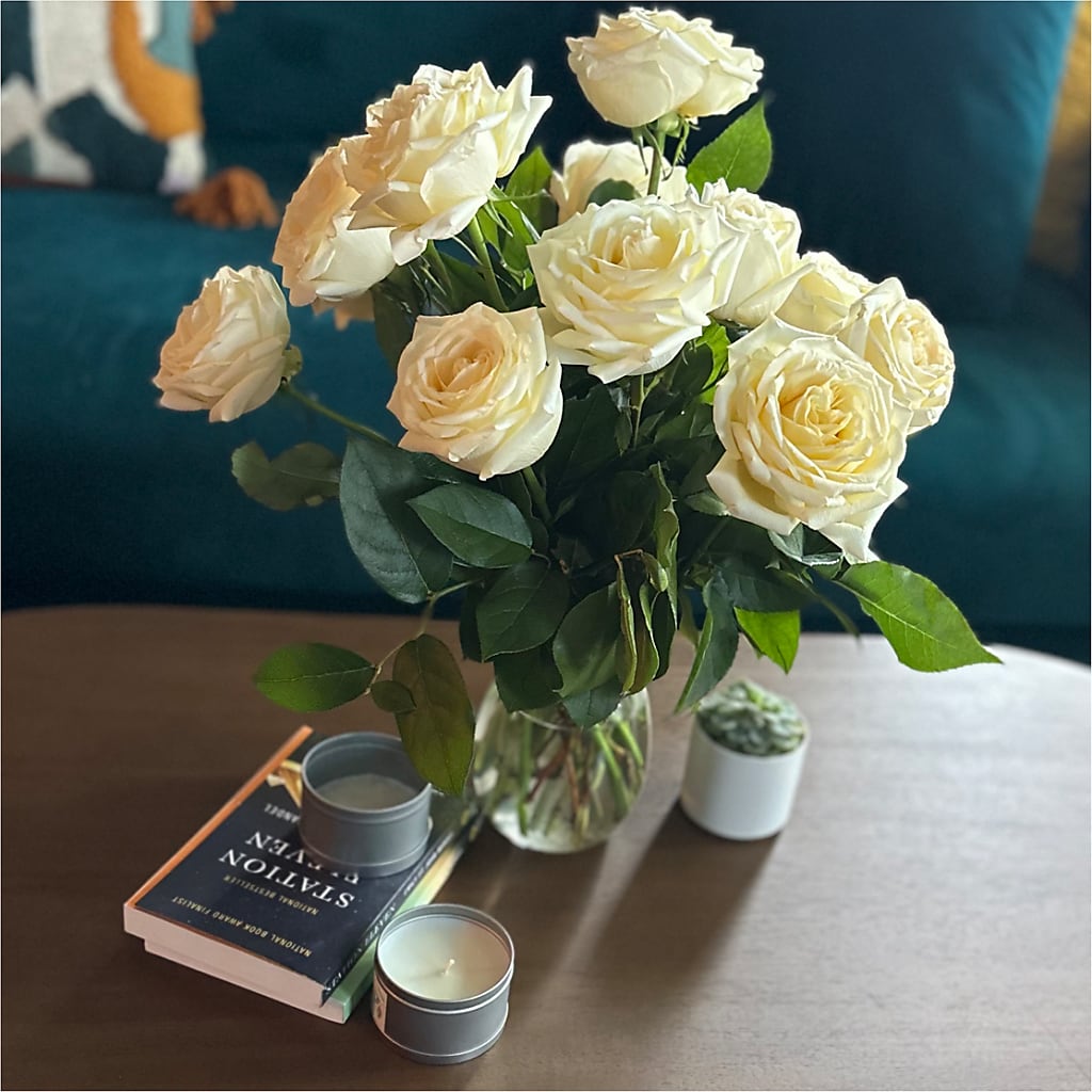 Long Stem Yellow Rose Bouquet –  Blooming Designs By Michelle, Oakdale MN