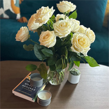 Long Stem Yellow Rose Bouquet –  Blooming Designs By Michelle, Oakdale MN