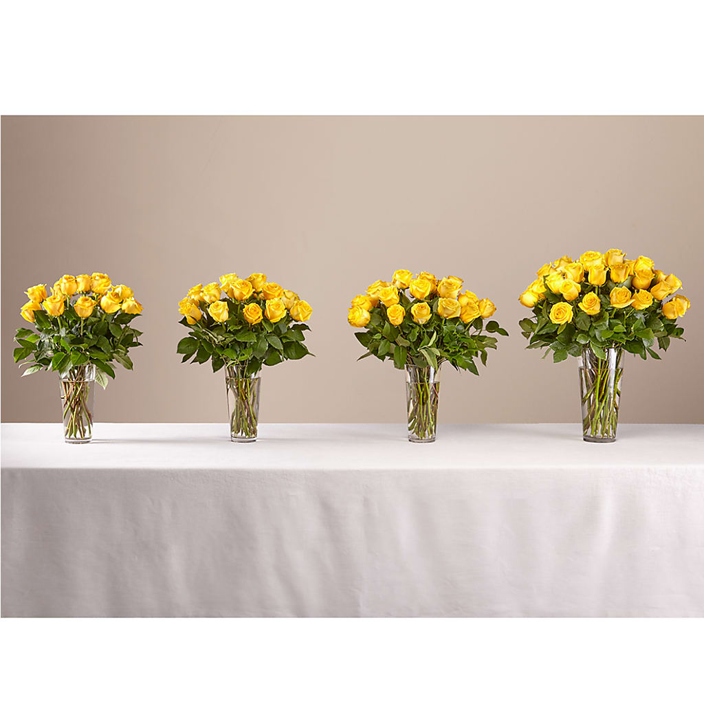 Long Stem Yellow Rose Bouquet –  Blooming Designs By Michelle, Oakdale MN