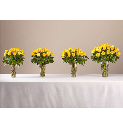 Long Stem Yellow Rose Bouquet –  Blooming Designs By Michelle, Oakdale MN