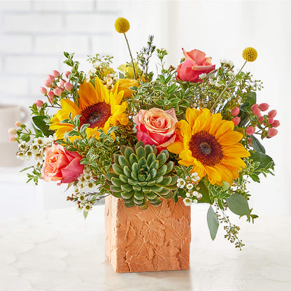 Sunflower Season Bouquet –  Blooming Designs By Michelle, Oakdale MN
