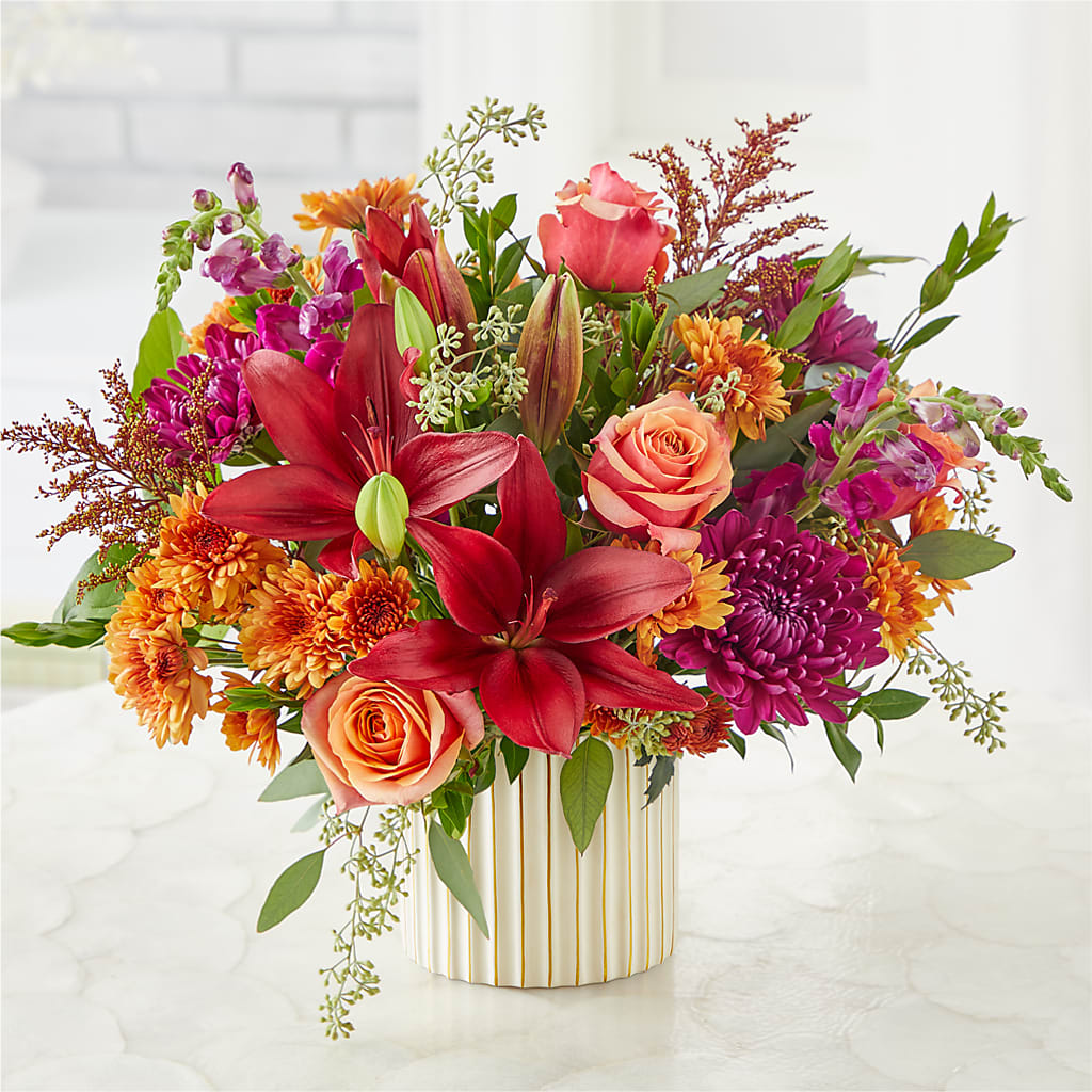 Burgundy Landscape Bouquet –  Blooming Designs By Michelle, Oakdale MN