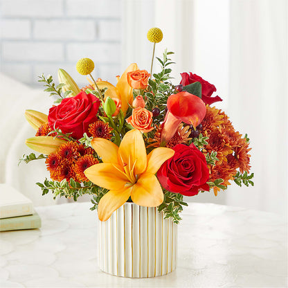 Scarlet Skies Bouquet –  Blooming Designs By Michelle, Oakdale MN