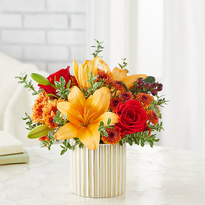 Scarlet Skies Bouquet –  Blooming Designs By Michelle, Oakdale MN