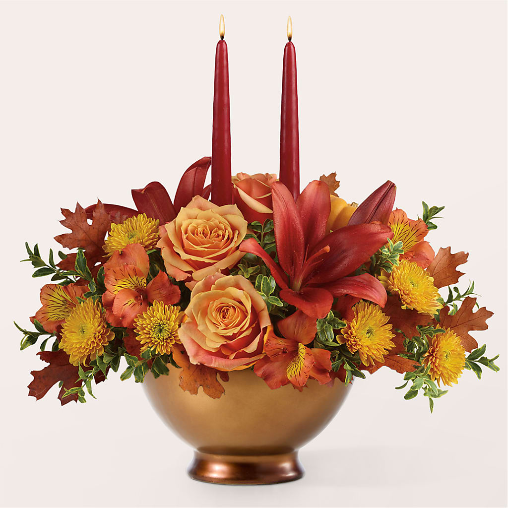 Harvest Table Centerpiece –  Blooming Designs By Michelle, Oakdale MN