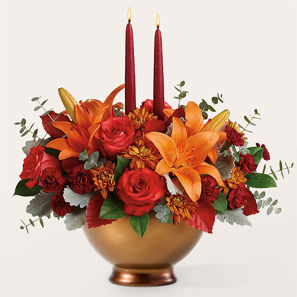 Fruits of Fall Centerpiece –  Blooming Designs By Michelle, Oakdale MN