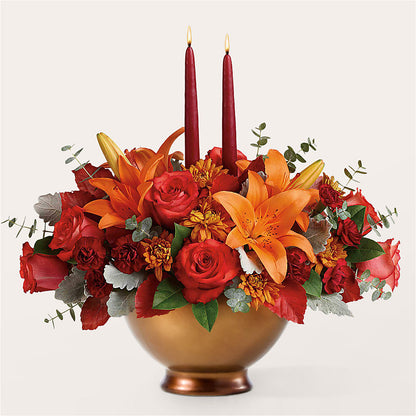 Fruits of Fall Centerpiece –  Blooming Designs By Michelle, Oakdale MN