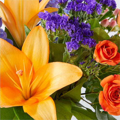 Radiant Citrus Bouquet –  Blooming Designs By Michelle, Oakdale MN