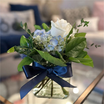 Sky Blue Delight Bouquet –  Blooming Designs By Michelle, Oakdale MN