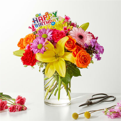 Cue the Confetti - A Florist Original –  Blooming Designs By Michelle, Oakdale MN