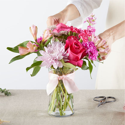 Pink Ribbon - A Florist Original –  Blooming Designs By Michelle, Oakdale MN