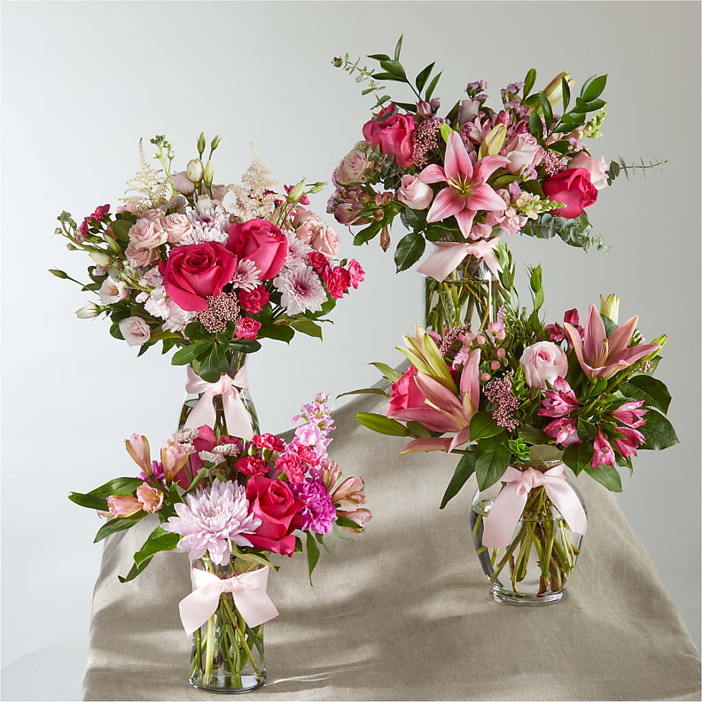Pink Ribbon - A Florist Original –  Blooming Designs By Michelle, Oakdale MN