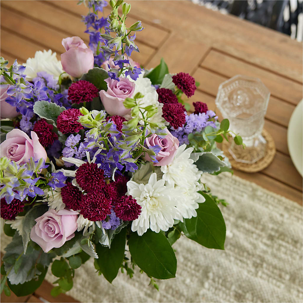 Violet Frost Bouquet –  Blooming Designs By Michelle, Oakdale MN
