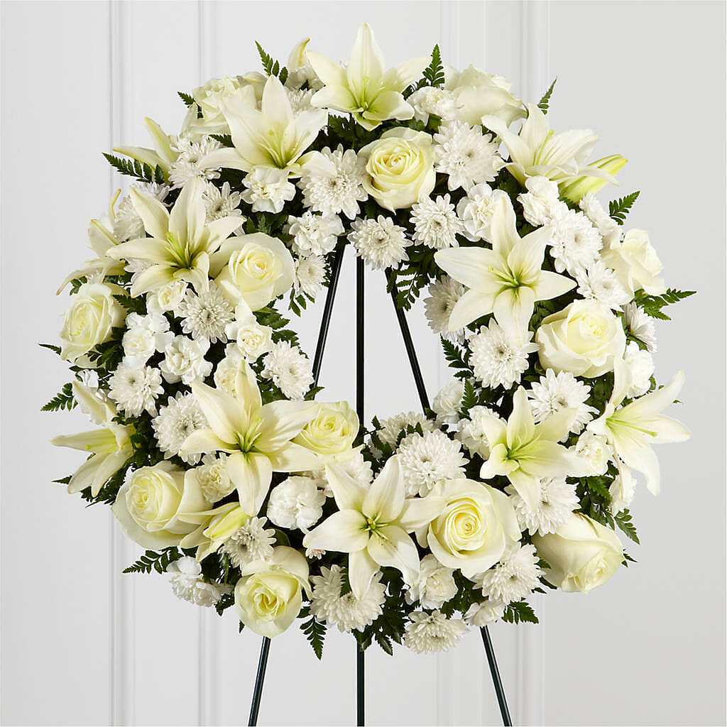 Treasured Tribute Wreath –  Blooming Designs By Michelle, Oakdale MN