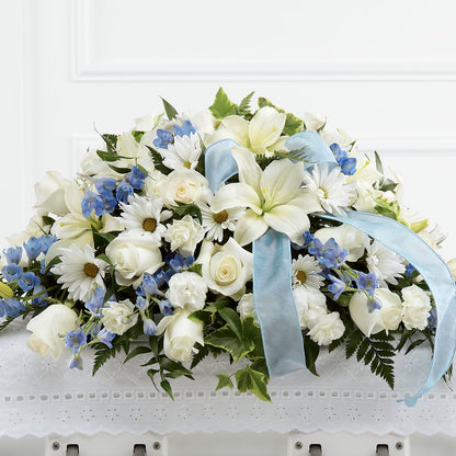 Tender Treasure Casket Spray –  Blooming Designs By Michelle, Oakdale MN