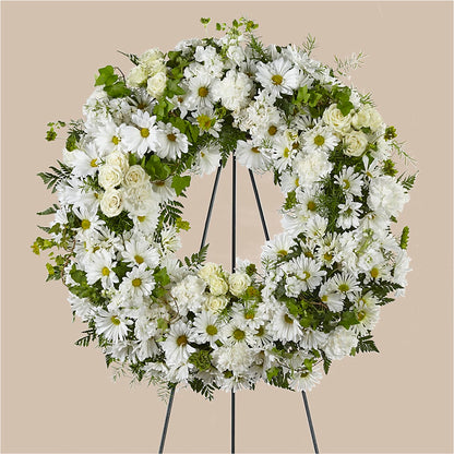 Faithful Wishes Wreath –  Blooming Designs By Michelle, Oakdale MN