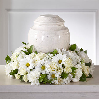 Ivory Gardens Cremation Adornment –  Blooming Designs By Michelle, Oakdale MN