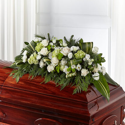 Hopeful Gesture Casket Spray –  Blooming Designs By Michelle, Oakdale MN