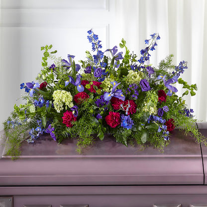 Always Treasured Casket Spray –  Blooming Designs By Michelle, Oakdale MN