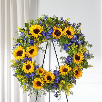 Bright Rays Wreath –  Blooming Designs By Michelle, Oakdale MN