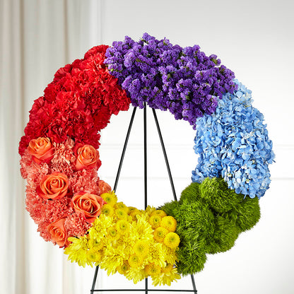 Circle of Love Wreath –  Blooming Designs By Michelle, Oakdale MN