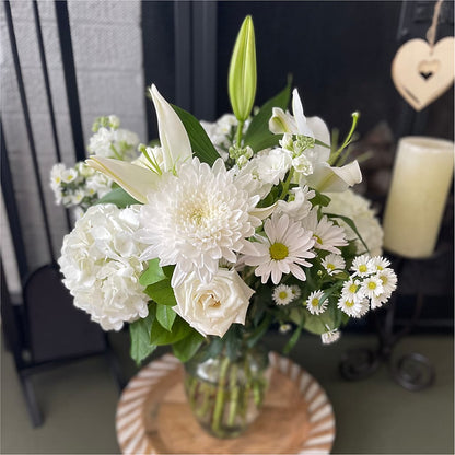 Classic Ivory – A Florist Original –  Blooming Designs By Michelle, Oakdale MN
