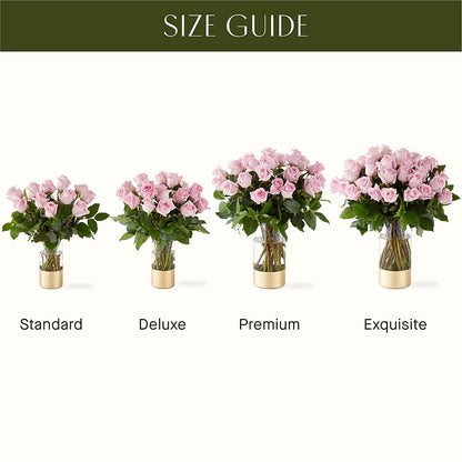Picture Perfect Pink Rose Bouquet –  Blooming Designs By Michelle, Oakdale MN