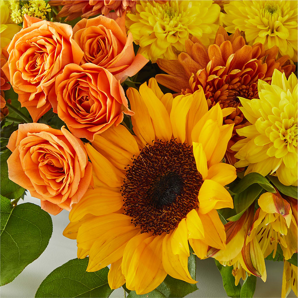 Autumn Harmony Centerpiece –  Blooming Designs By Michelle, Oakdale MN
