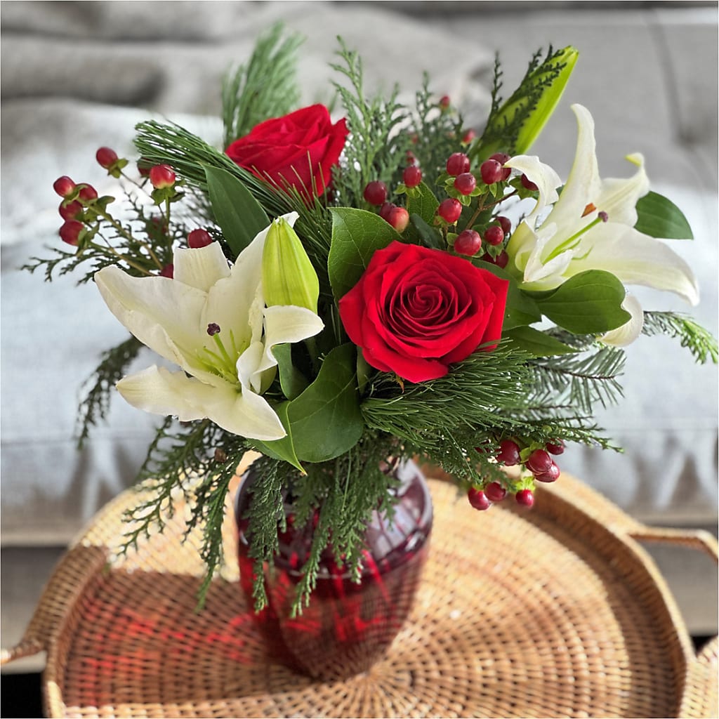 Evergreen Delight Bouquet –  Blooming Designs By Michelle, Oakdale MN