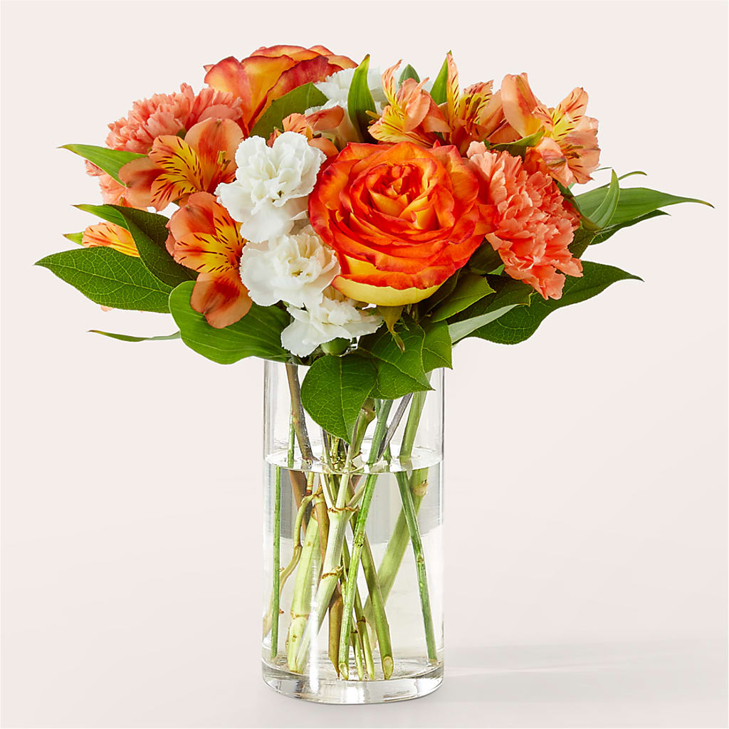 Apricot Glow Bouquet –  Blooming Designs By Michelle, Oakdale MN