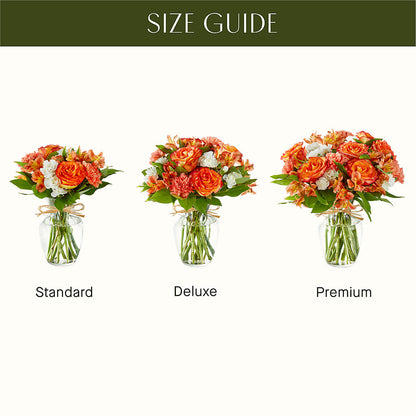 Apricot Glow Bouquet –  Blooming Designs By Michelle, Oakdale MN