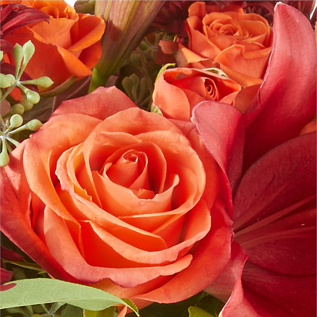 Crimson Leaves Bouquet –  Blooming Designs By Michelle, Oakdale MN