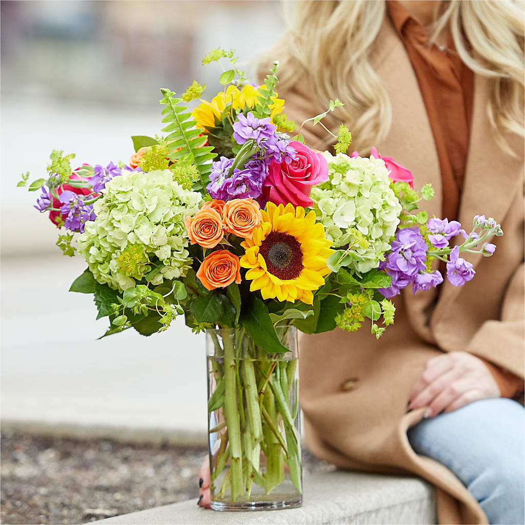 Vibrant Greetings Bouquet –  Blooming Designs By Michelle, Oakdale MN