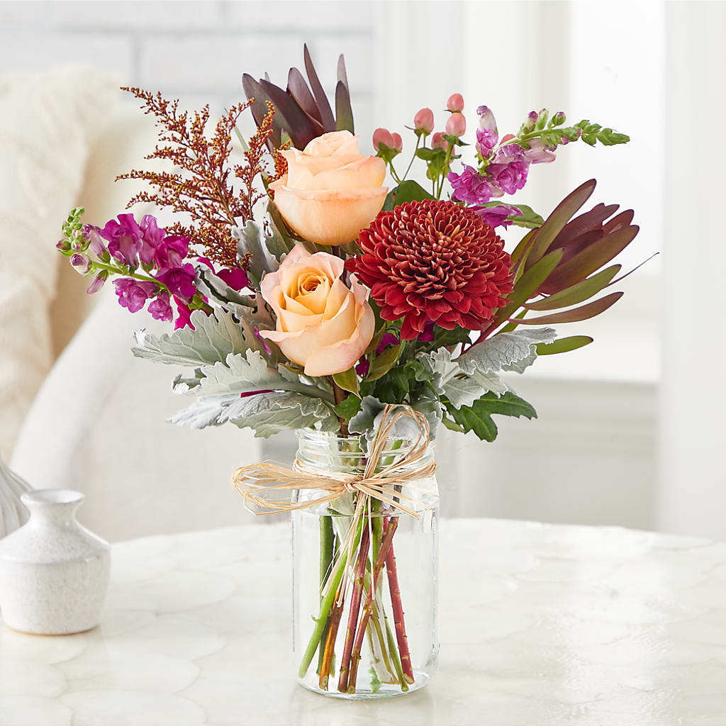 Moody Hues Bouquet –  Blooming Designs By Michelle, Oakdale MN