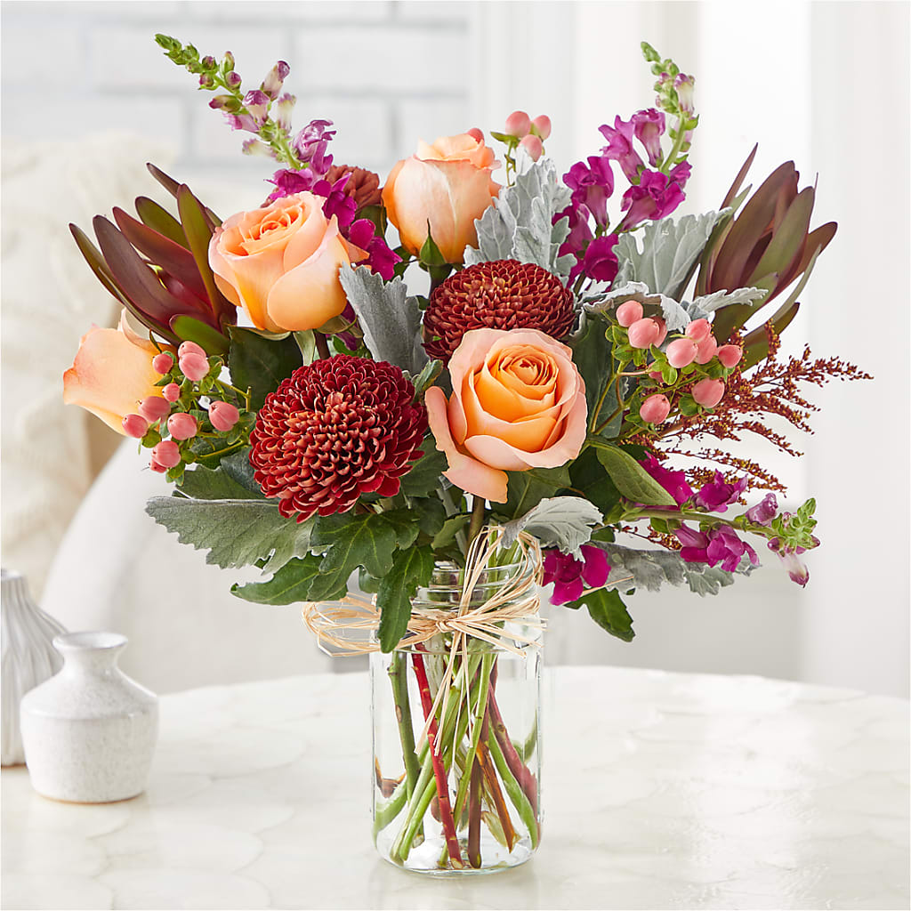 Moody Hues Bouquet –  Blooming Designs By Michelle, Oakdale MN